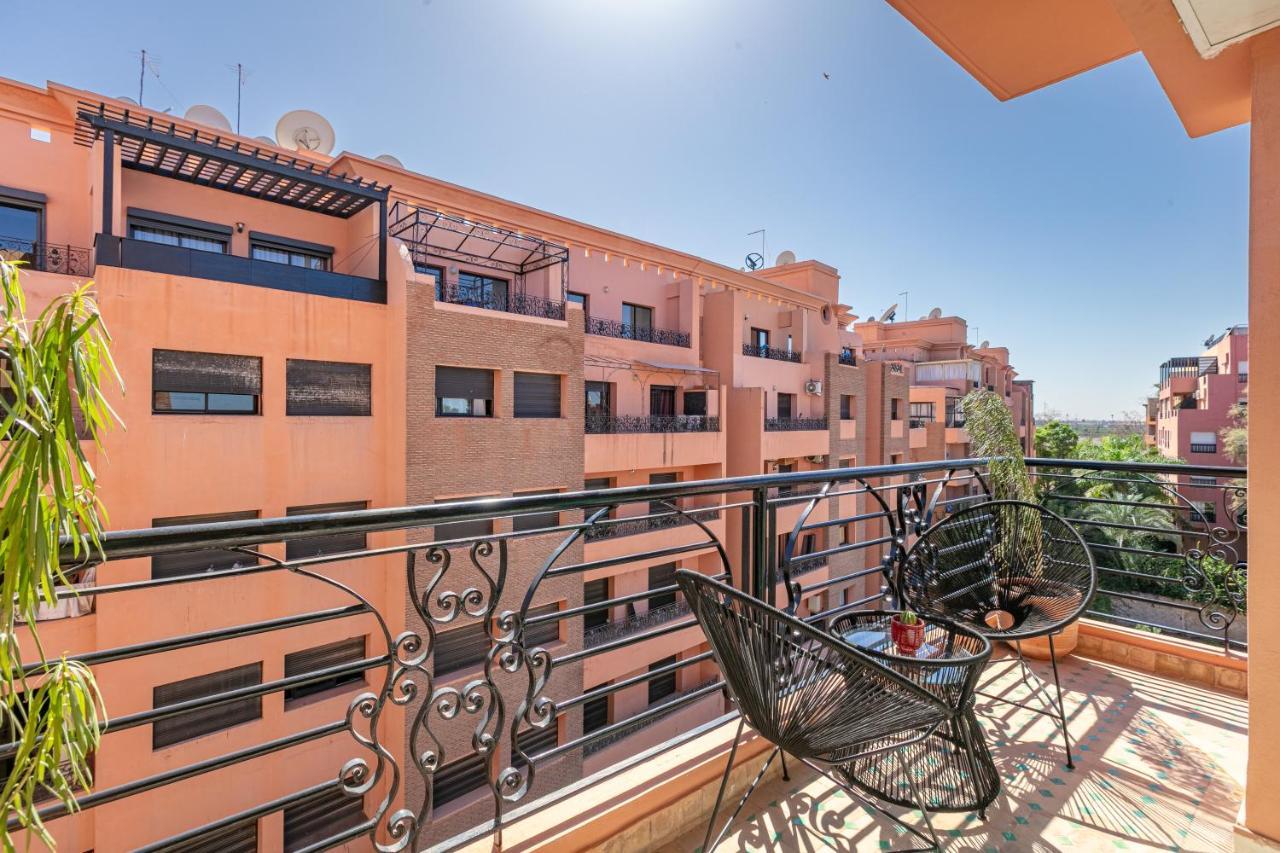 Bohemian Flat Apartment Marrakesh Exterior photo